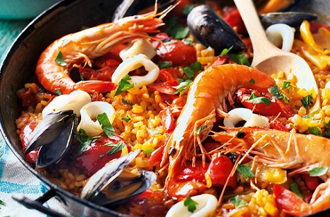 Seafood Paella