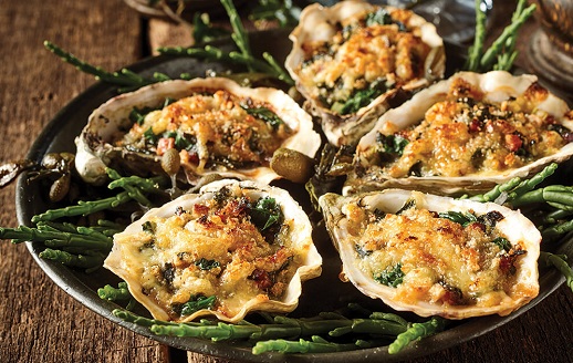 Oysters Rockefeller