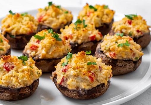 Crab Stuffed Mushrooms